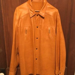 Light leather jacket